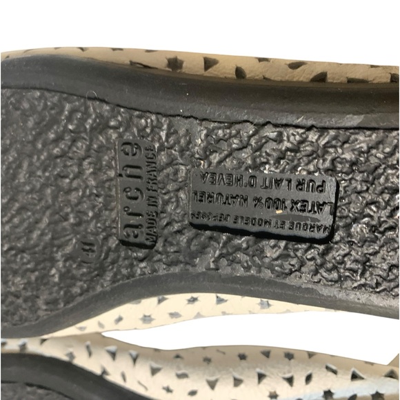 ARCHE FRANCE Ballet Flats Lilly in Maya Nubuck EU Sz41 Made in France - Picture 8 of 8